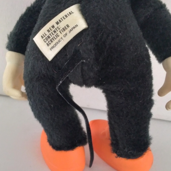 Disneyland Mickey Mouse Walt Disney World Black Plush 9" - Picture 2 of 9